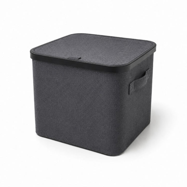 Multifunktionale Aufbewahrungsbox mit Abdeckbarem Deckel und Tragegriffen Karnz
