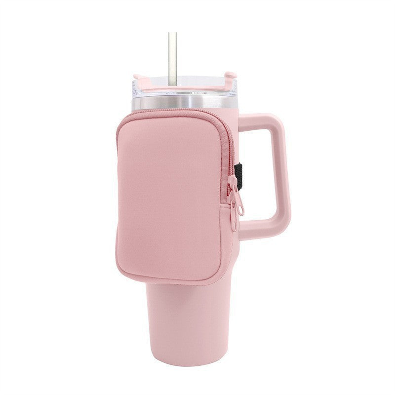 Unisex Getränkehalter mit praktischer Tasche Karnz