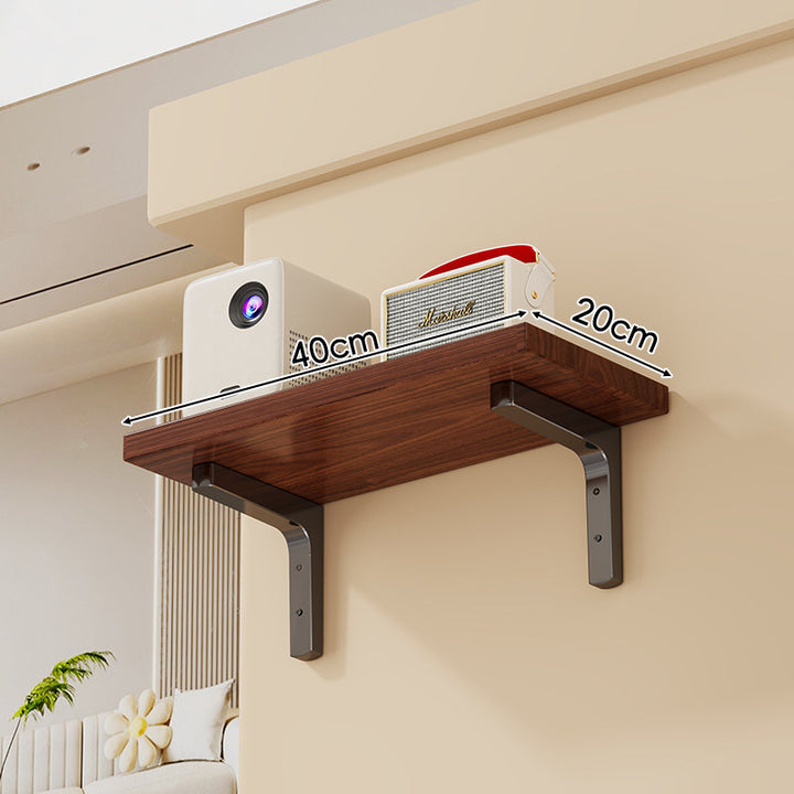 Wandmontierte schwebende Aufbewahrungse shelf mit Marmor-Effekt und Schwerlaststahlhaltern