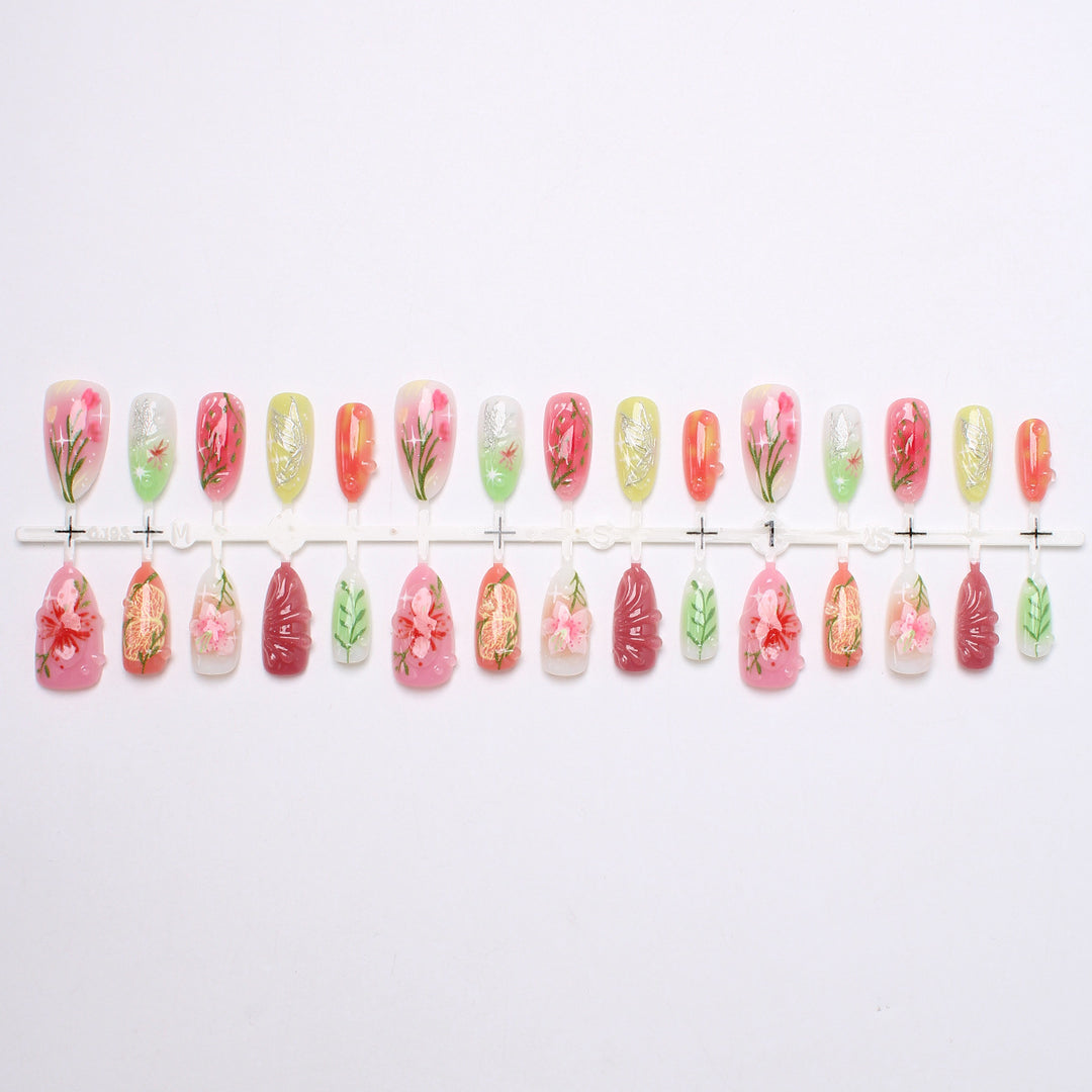 DIY Press-On Nail Art Set Karnz