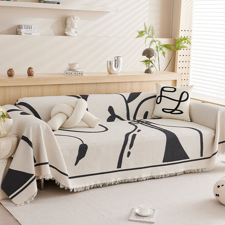 Künstlerisch Musterte Sofa Überwurf Decke