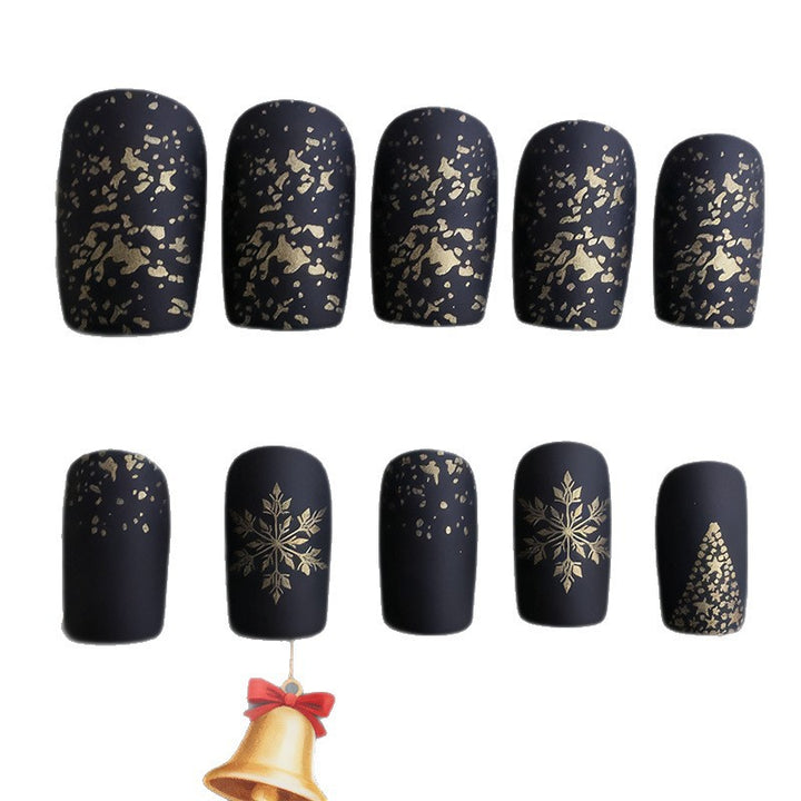 Dekorative Matte Nagelkunstverlängerungen Karnz