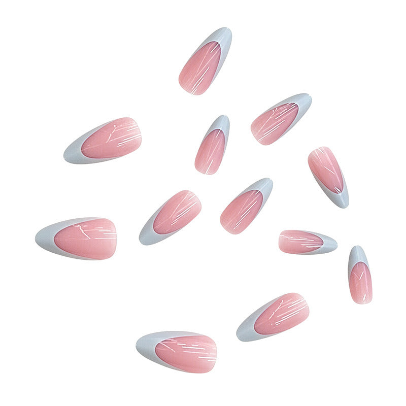 Elegante Stiletto Druck-Nagelspitzen Karnz