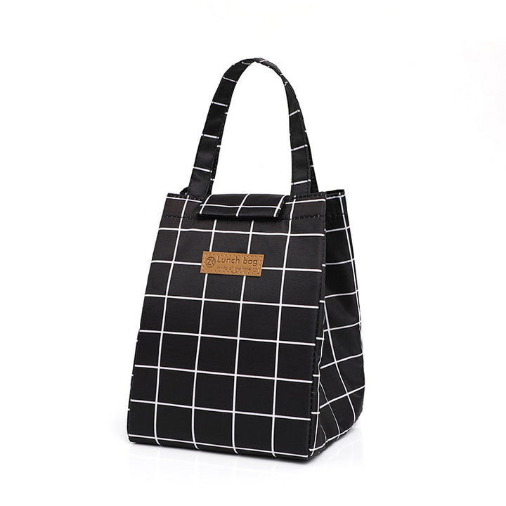 Isolierte Punktmuster-Lunch-Tasche Karnz