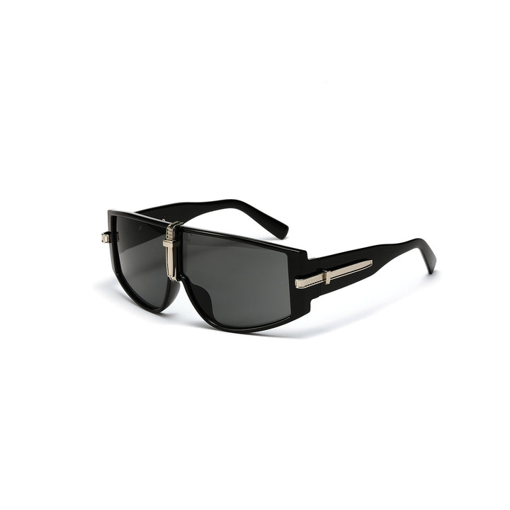 Damen moderne Sport-Sonnenbrille mit robustem Rahmen und UV-Schutz Karnz