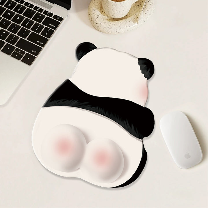 Süßes Cartoon Panda-Themen Mauspad