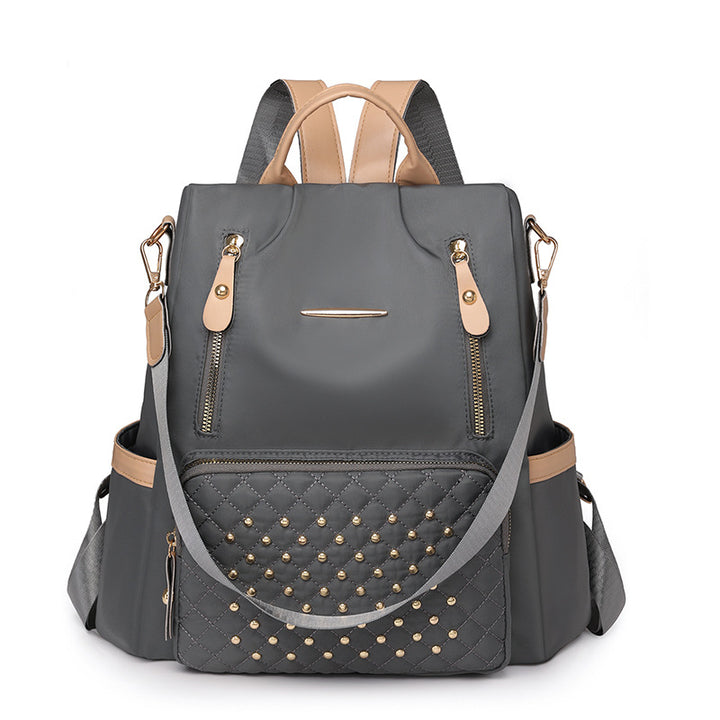 Modischer Mehrfachtaschen gesteppter Rucksack