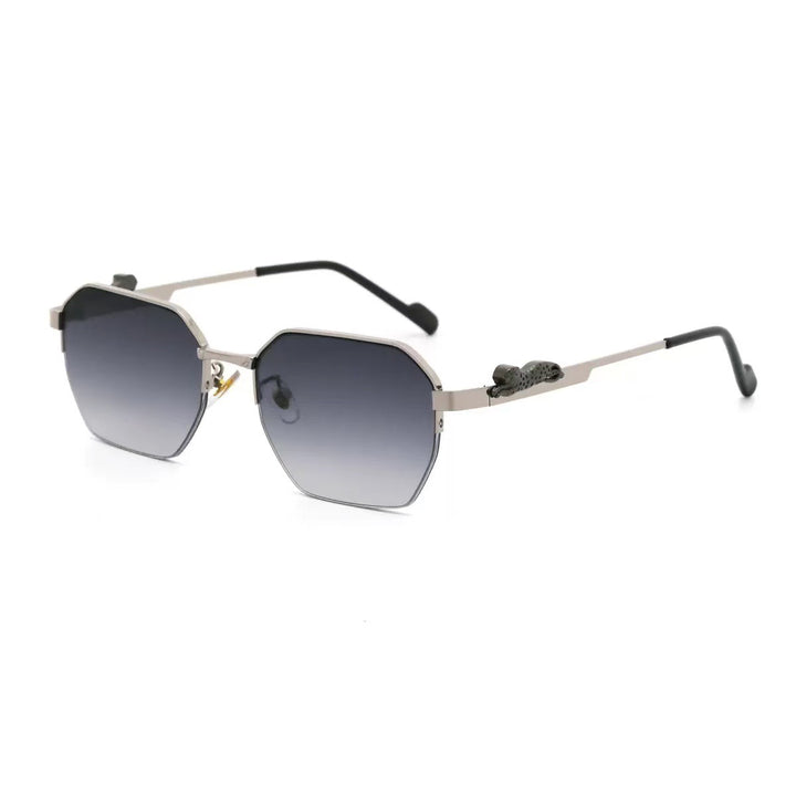 Damen elegante Sonnenbrille im modernen Oktagon-Design Karnz