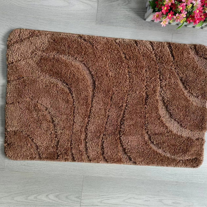 Strukturierte Memory-Schaum-Badezimmermatte
