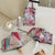 Damen Faltbare Designertasche mit kreativem Kunstmotiv Karnz