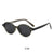 Damen trendige runde Sonnenbrille Karnz