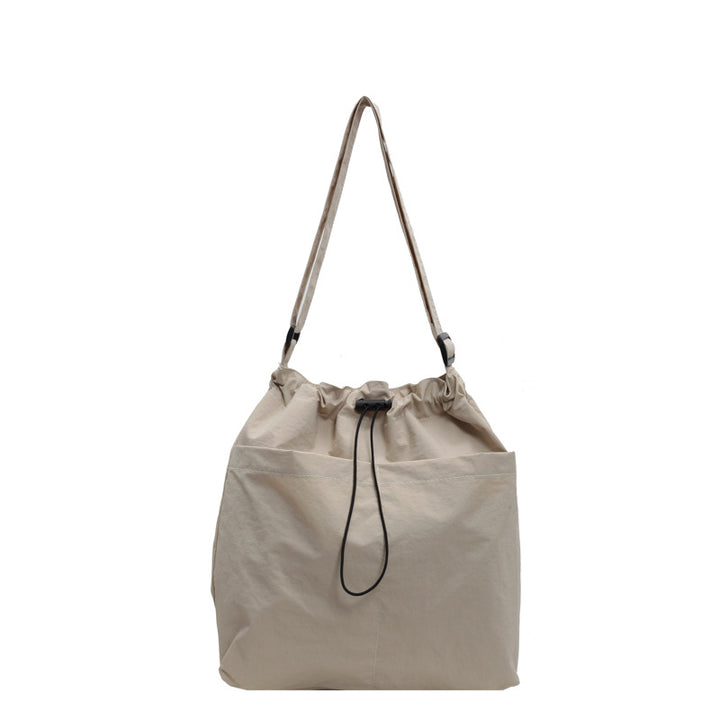 Trendige Drawstring Schultertasche Karnz