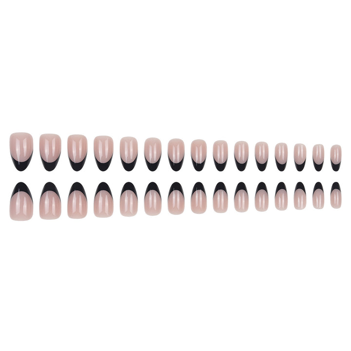 Elegante French Tip Nagel Art Verlängerungen Karnz