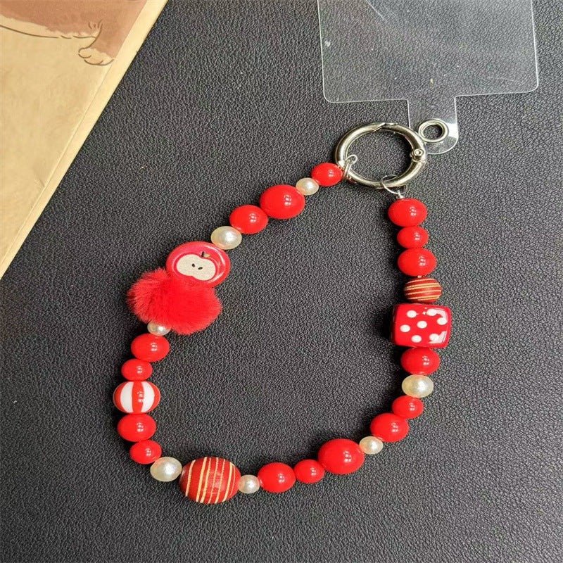 Perlen Charakter Schlüsselanhänger Halter Karnz