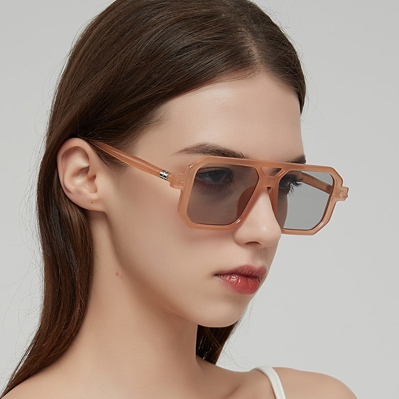 Fette achteckige Rahmenbrille Karnz