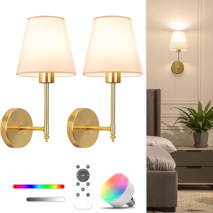 Moderne elegante Wandleuchte