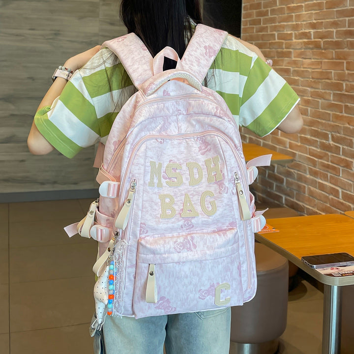 Stylische gestickte lässige Rucksack Karnz 1791205709