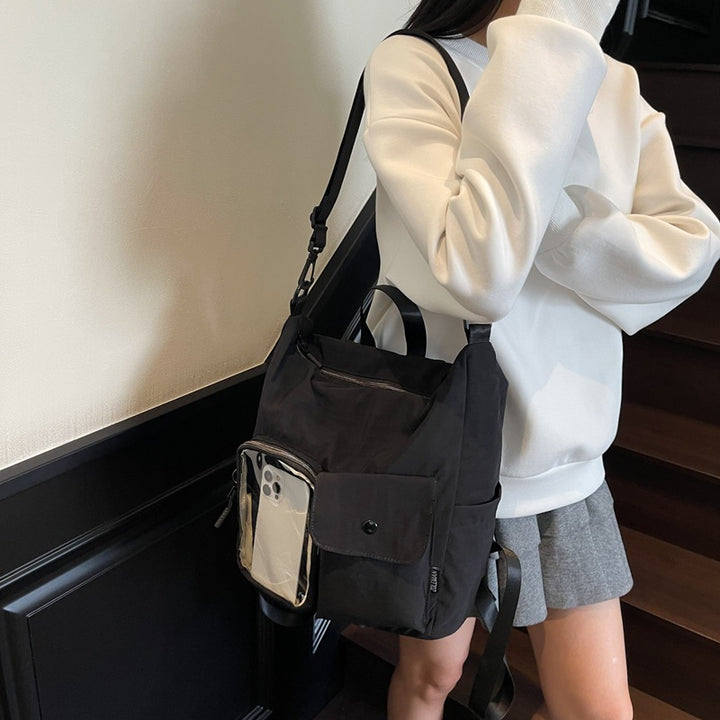 Multifunktionaler Casual Crossbody Rucksack Karnz
