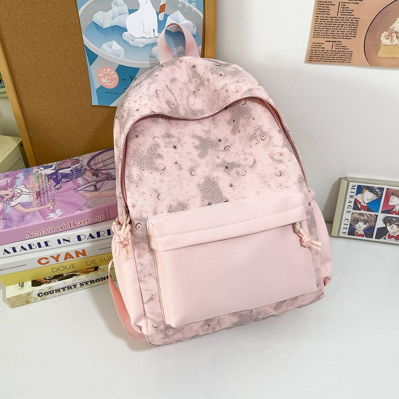 Künstlerisch gemusterter Rucksack