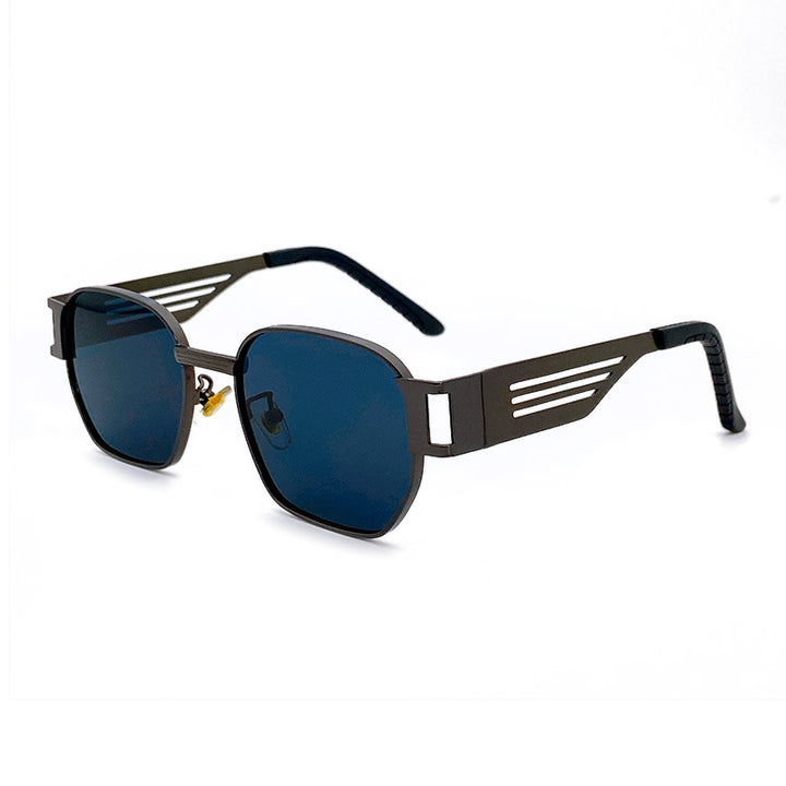 Stilvolle Oversized Sonnenbrille Im Modernen Metalldesign Karnz