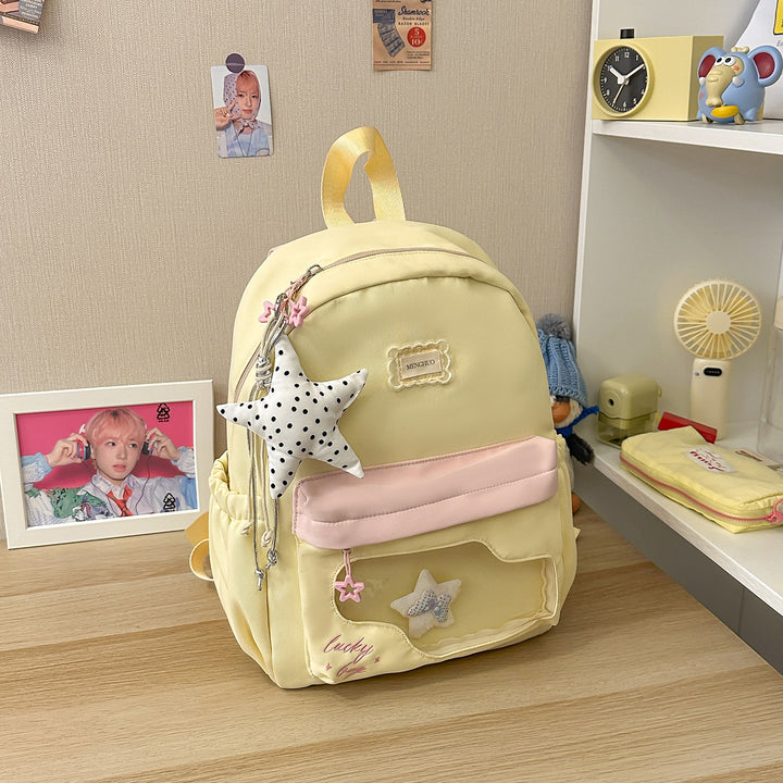 Fun Star-Bestickte Rucksack Karnz