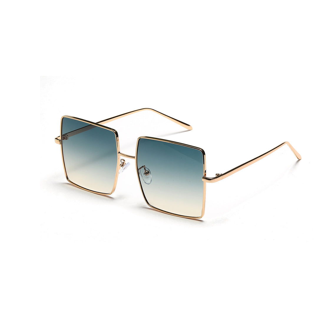 Damen Square Sonnenbrille mit einer eleganten Rahmenkonstruktion Karnz