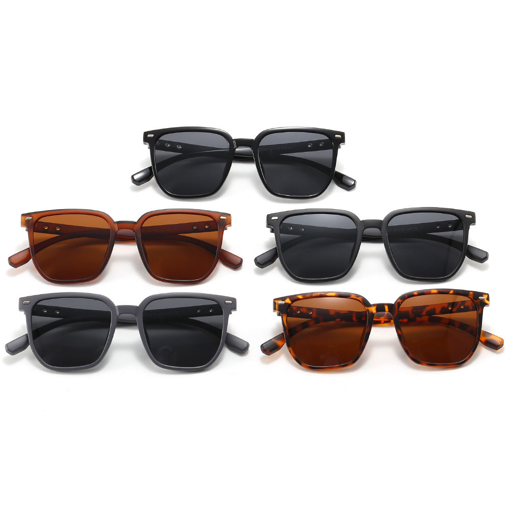 Damen modische Sonnenbrille im trendigen Schildpatt-Design Karnz