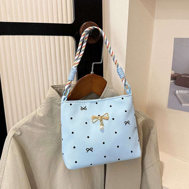 Chic Bow-Akzent Handtasche