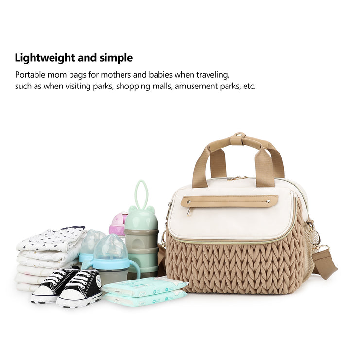 Modulare Handtasche mit Geflochtenem Design Karnz