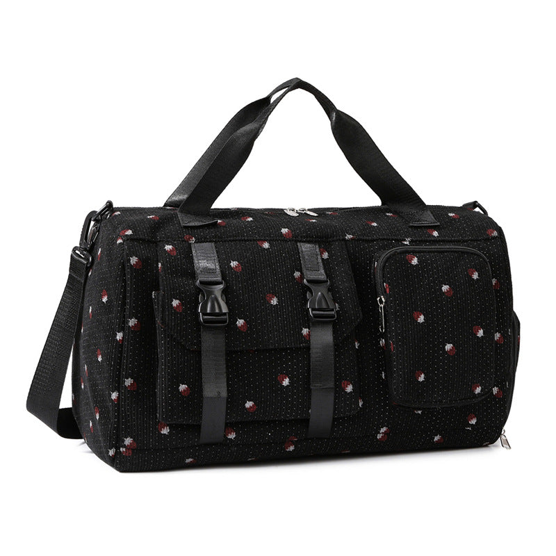 Blumenmuster Reise Duffel