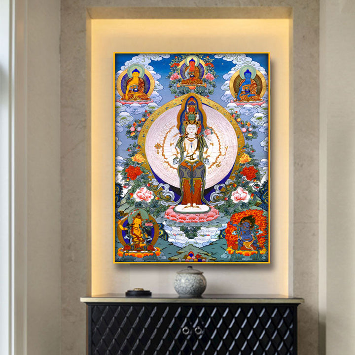 Künstlerische Religiöse Wandwand