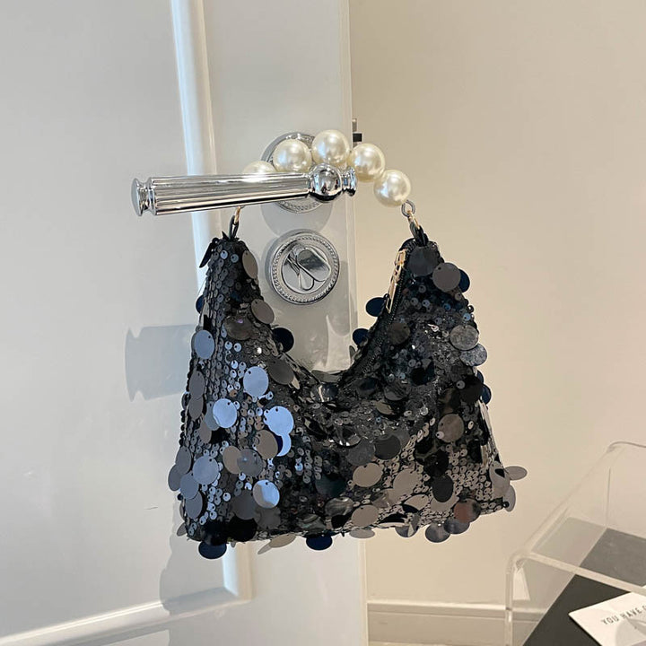 WoChic Glitzernde Abendhandtasche Karnz