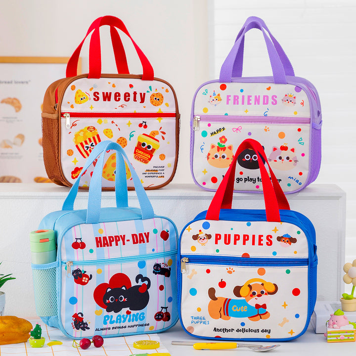 Süßes isoliertes Lunchbag Karnz