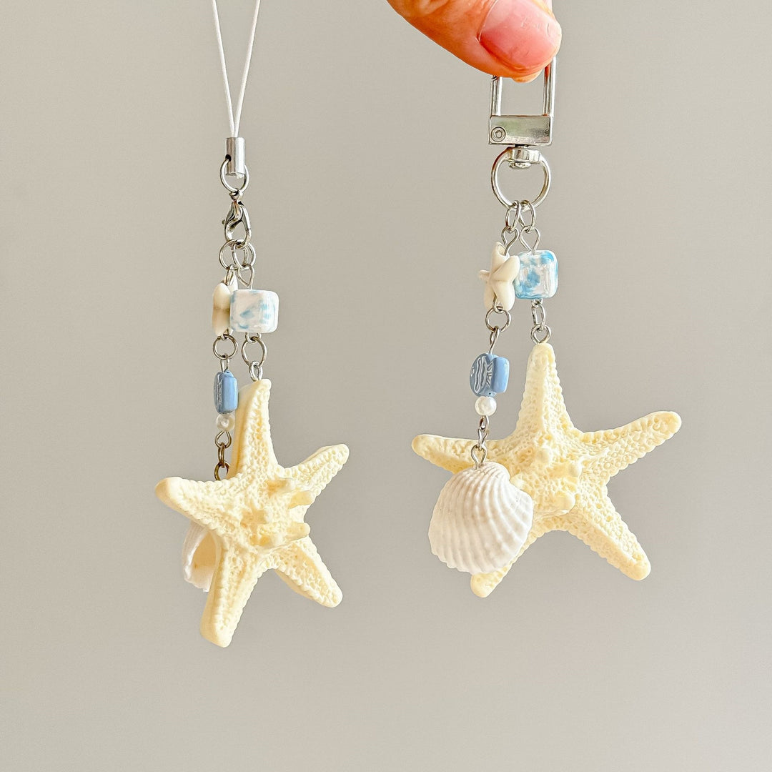 Schlüsselanhänger mit Maritimen Muschelmotiven Karnz