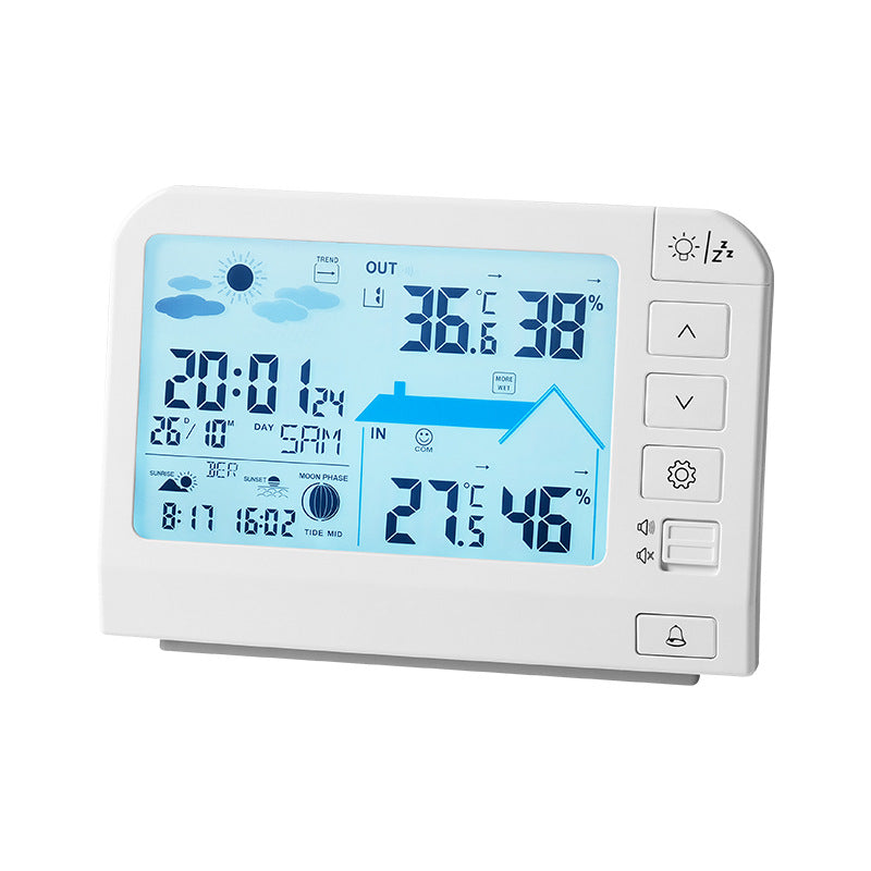 Digitaler Wetter-Alarmwecker mit multifunktionalem Display Karnz