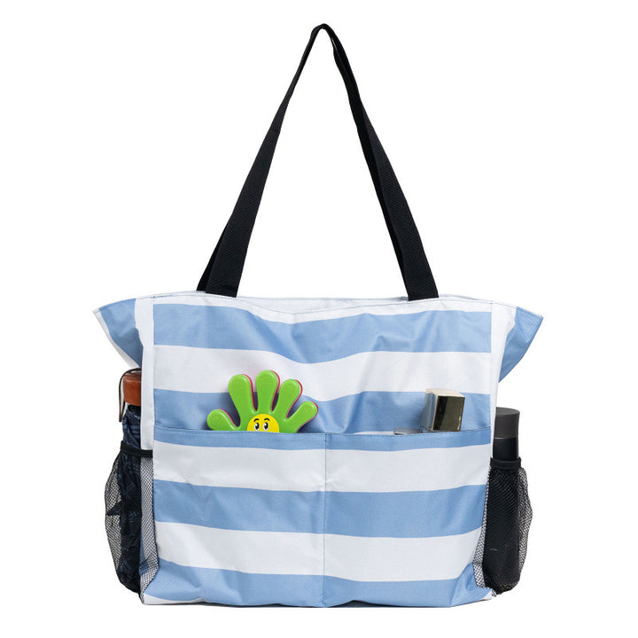 Geräumige Strandtasche mit Praktischen Außentaschen Karnz