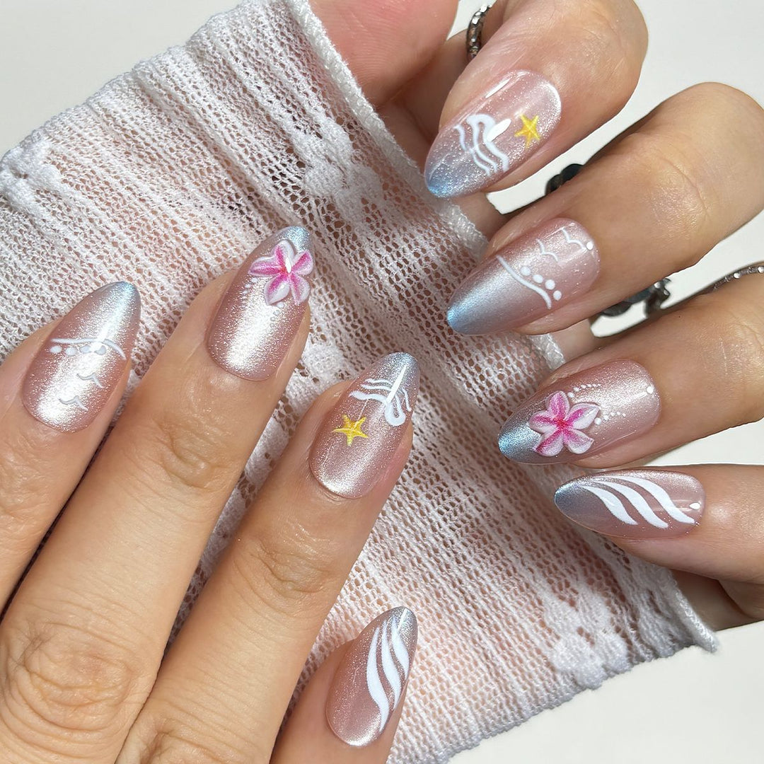 Dekoratives Press-On Nageldesign Karnz