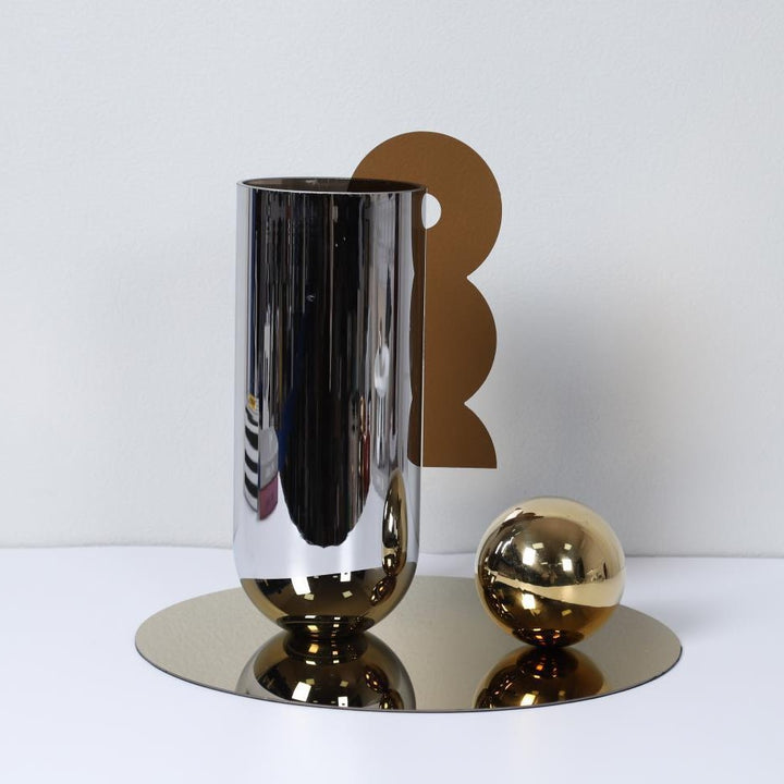 Moderne dekorative geometrische Skulptur