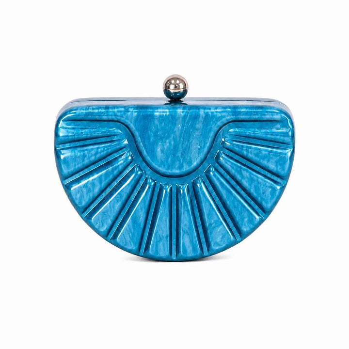 Vintage-inspirierte Perlenakzent Clutch