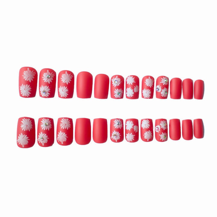 Blumen Acryl Nagelkunst Design Set
