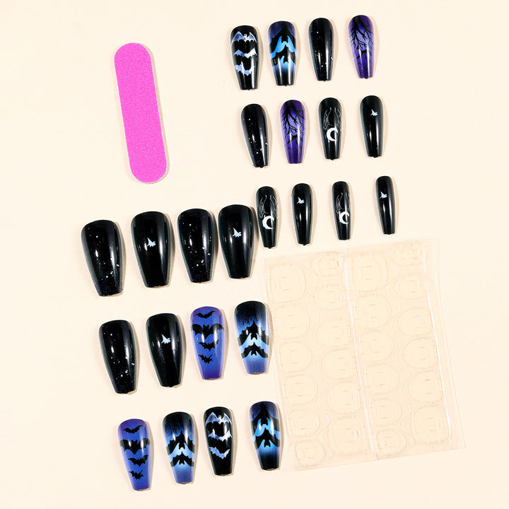 Halloween Fledermaus Nagelkunst Set Karnz