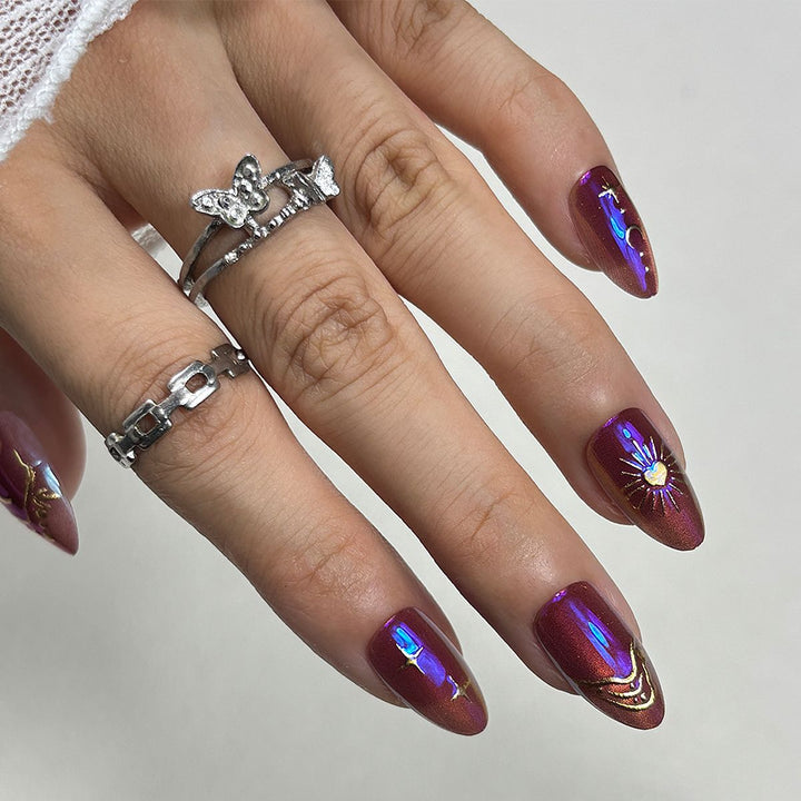 Press-On Nagelkunst Karnz