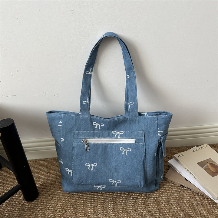 Lässige Canvas Tote Tasche