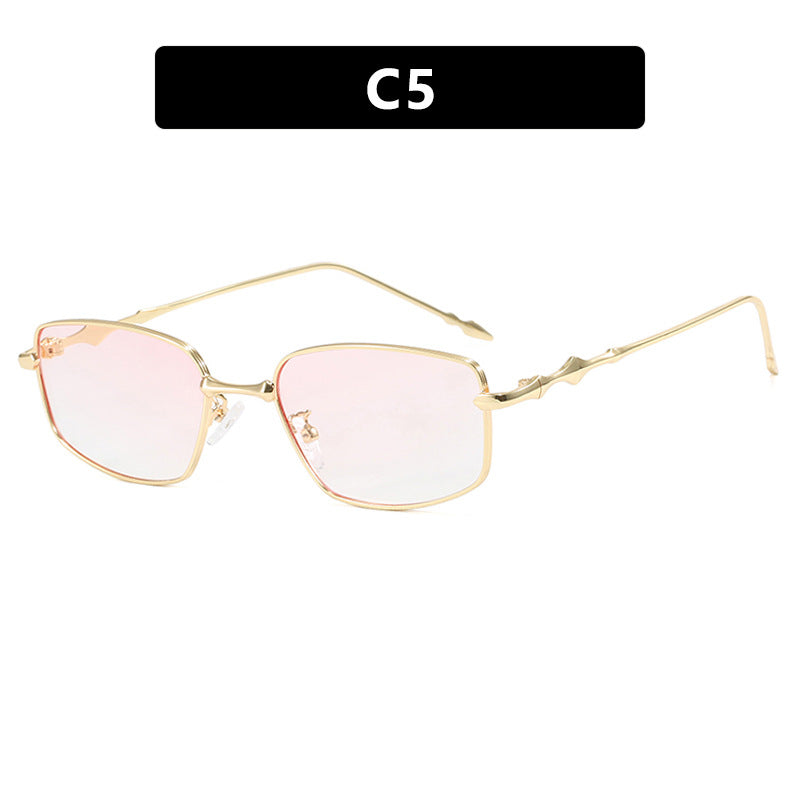 Damen modische Sonnenbrille mit innovativem Rahmen und UV-Schutz Karnz