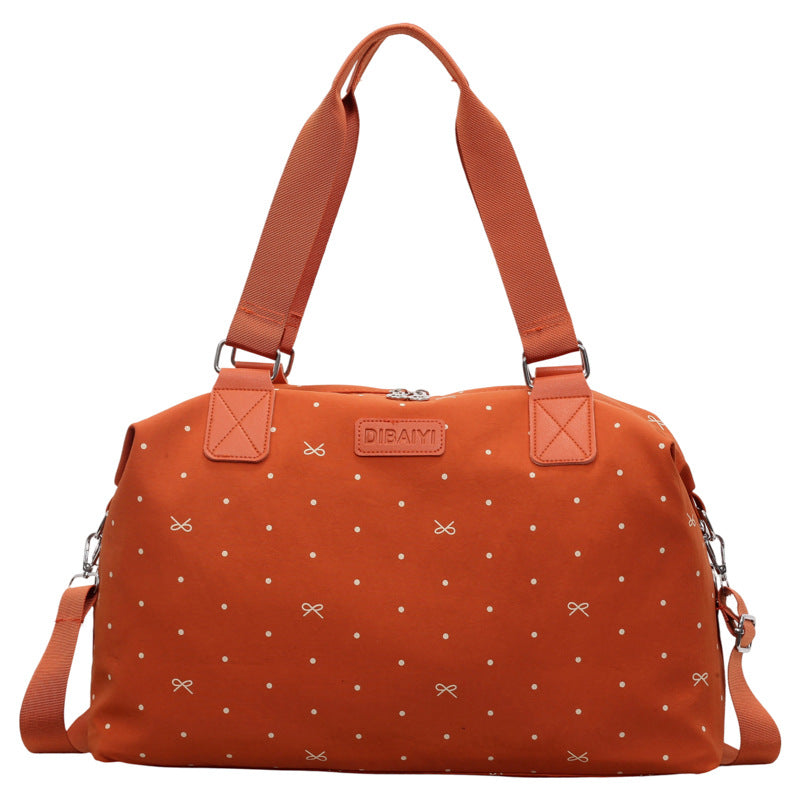 Stilvolle Gepunktete Reise-Duffle-Tasche Karnz