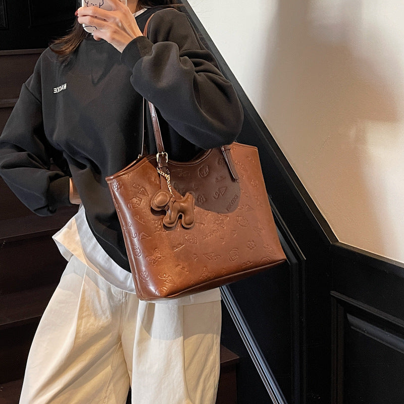 Texturiertes Design Alltags-Tote-Bag Karnz