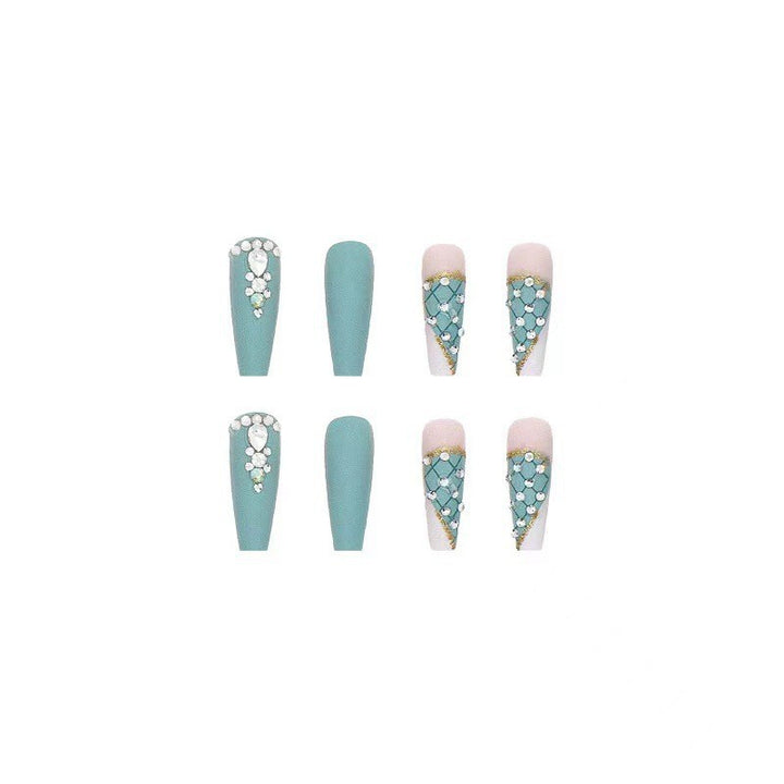 Luxuriöses Dekoratives Press-On-Nagelset