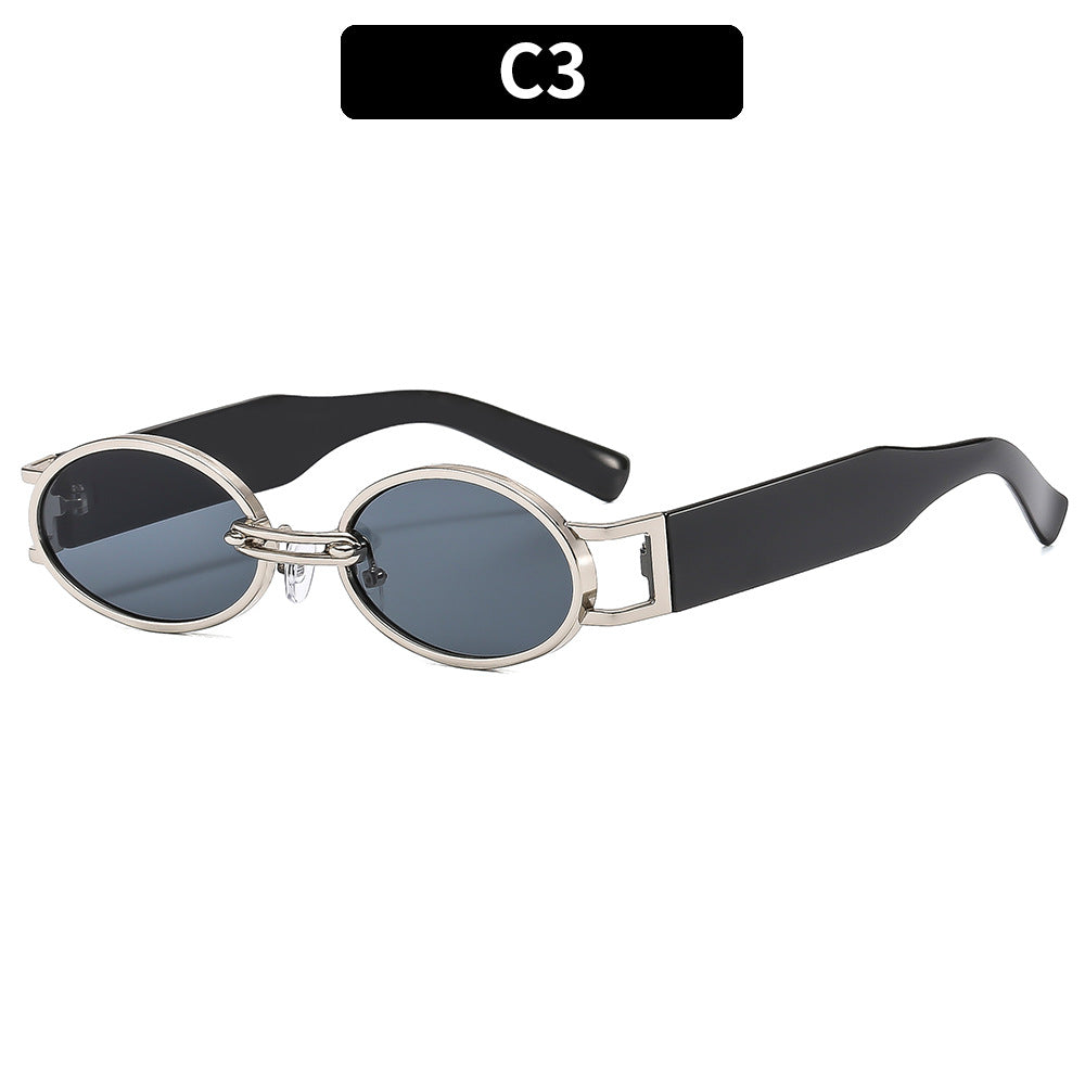 Mode Ovalrahmen Sonnenbrille