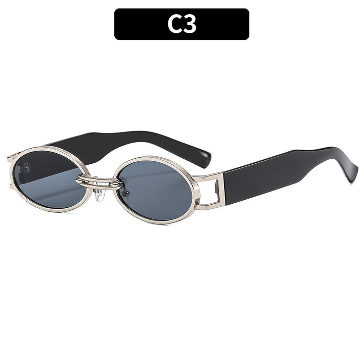 Mode Ovalrahmen Sonnenbrille