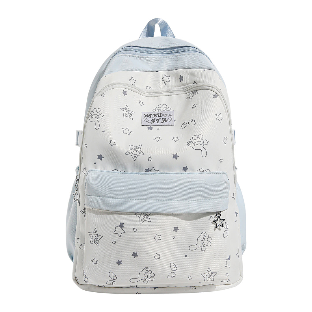 Stylischer Grafikdruck-Rucksack Karnz
